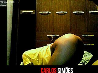 Hot morena shakes her juicy big ass on endowed boyfriend's cock in amateur romp