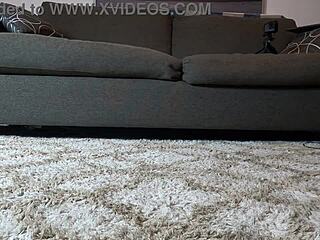 maisy gags on thick cock in sloppy deepthroat blowjob session