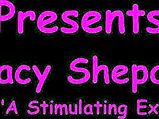 stacy shepard spreads shaved pussy during intense nurse exam close-up