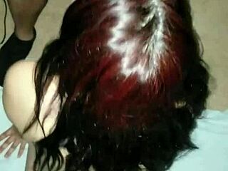 Cheating Submissive Wife Sucks Neighbor Cock