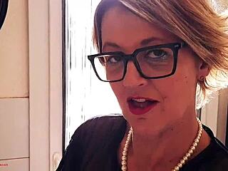 innocent housewife karina craves your cock in kitchen