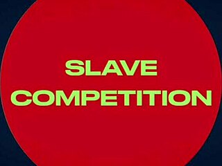 mistress april latex amazon straps ebony slave deep