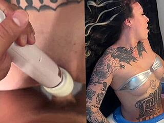 tatted millie millz slurps teddy tarantino gloryhole sloppy