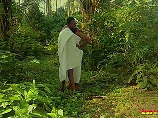 passion ignites outdoors as i ravage my naughty ex-girlfriend's curves in the wild bush