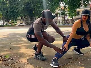 busty milf student vs trainer's huge black cock... who wins the rough fuck? xanderblackx