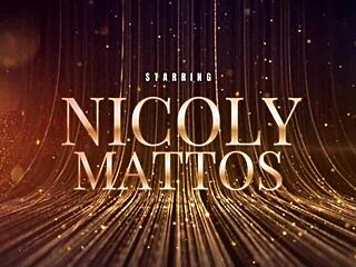 damn nicoly mattos that horny latina loves creampie doggy raw