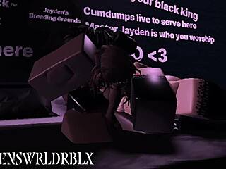 snowbunny gamer girl takes massive BBC pounding after roblox chat