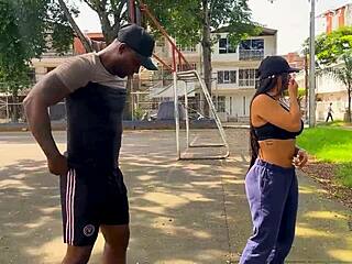 busty milf student vs trainer's huge black cock... who wins the rough fuck? xanderblackx