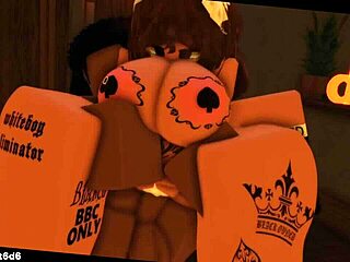 Monster black cocks ravage starblox night scene