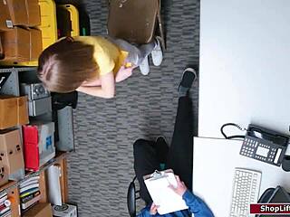 hey little russian thief, officer's gonna dominate your petite pussy now?