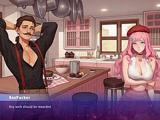 waifu by myside ep1 patches you into her huge tits hentai gameplay adventure