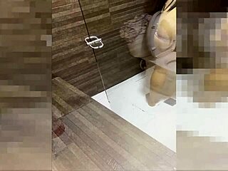 My Horny Stepmom Milf's Huge Ass Shakes Wild in Shower as I Fuck Her Deep and Hard