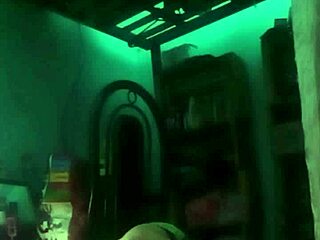 ever wonder how this latina couple heats up their dark homemade webcam night?