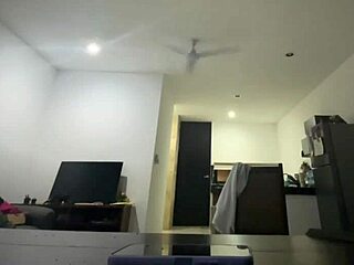 innocent young latina bends over for stepbro spanking her big natural tits and ass dirty fun