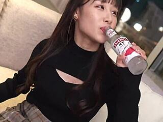 part 1 her eager blowjob drains me then fingering makes her squirt wildly