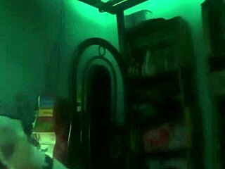 ever wonder how this latina couple heats up their dark homemade webcam night?