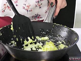 amateur teens battle footjobs and blowjobs in taboo family contest