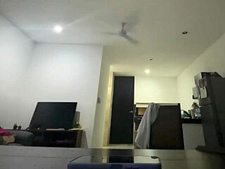 innocent young latina bends over for stepbro spanking her big natural tits and ass dirty fun