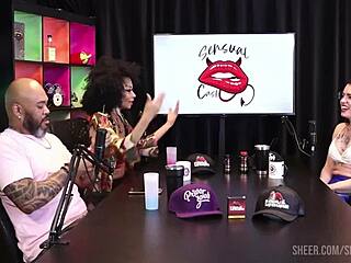 Hot Black Babe Sucks Trans Cock Till Dripping Wet - Melissa Leal!