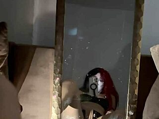 hey goth girl shakes her fat ass pussy while masturbating