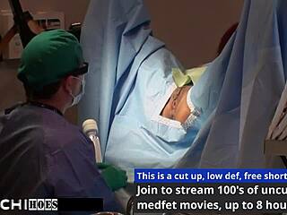 oh man freshman patient daisy ducati moans wildly from doctor's hitachi vibrator in tampa clinic