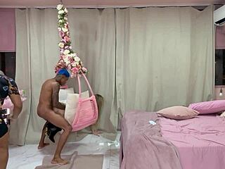 caught this big ass blonde gettin assfucked hard on the hammock net