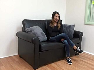 Skinny Latina Mandy Mynx Gags Deep On Cock Choking Hard. Fucked Pussy Slut Style!