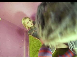 tattooed goth lesbians rip clothes strap-on fuck missionary wet pussy dripping 💦 sloppy orgasms