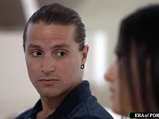 Neighbor Fucks Big Tits Pregnant Brunette Milf