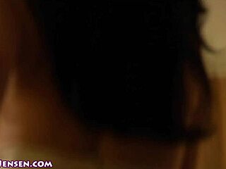 Jelena Jensen aches fingering wet pussy under tight dress