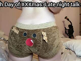 Farty xxxmas kicks off with hot latina brunette ass close-ups and kinky farts