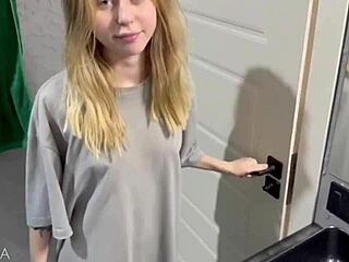 hey stepsis wants your hot cum all over her pretty face while homes empty