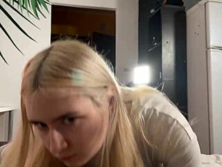 Step Sis Gathers Courage Deepthroats Bro's Cock In Homemade POV