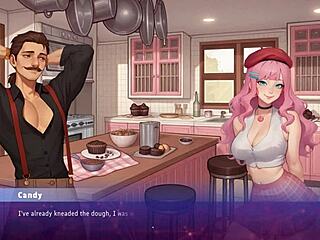 waifu by myside ep1 patches you into her huge tits hentai gameplay adventure