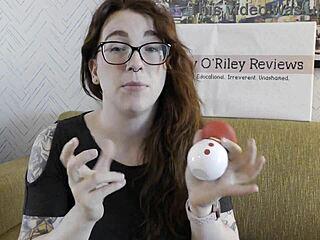 nsfw review... kissing redhead neighbor pussy with sucking vibrator toy