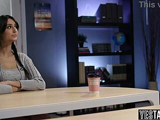 oh god i can't stop fuckin these two petite latina teen students in class... teacher milf gone wild