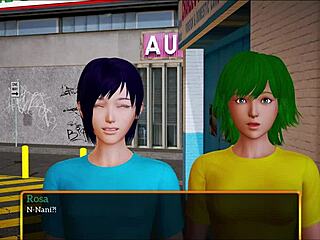 My big titted brunette makes my heart pound in this game