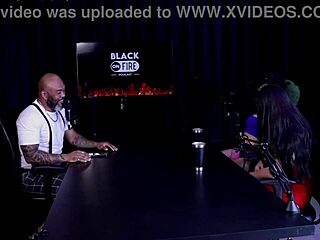 damn safada dances sensual on sheer red after art talk 🔥💃