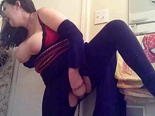 i'm a horny slut messin with bondage gear