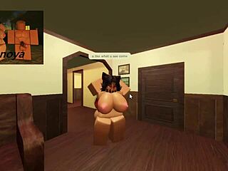 trick or treat slut gets rough doggystyle monster cock assfucking big tits creampie game