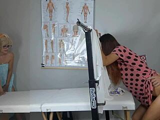 Two Naughty Moms Rip Uniforms For Gyno Pussy Play And Hard Fucks