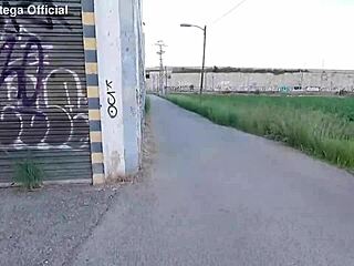 Giant Cock Outdoor Fuck: Can Pretty Latina Handle Nick Morens Rough Ride?!