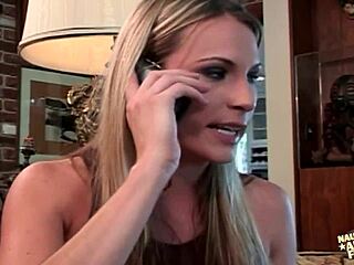 Busty blonde gets outdoor anal pounding from cheating husband!