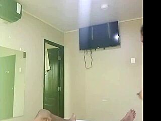 Bouncing hard on lover's cock for intense orgasms