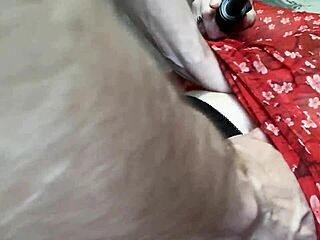 hairy milf milks monster cock to gushing orgasm cum everywhere