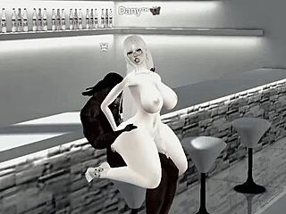 dany fadinha rides big ass tits bouncing hard in imvu fuck session