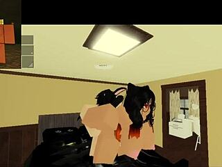 trick or treat slut gets rough doggystyle monster cock assfucking big tits creampie game