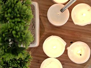 doesn't my oiled natural tits massage lead straight to your cum handjob explosion on them?