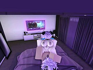 เซ็กส์ Roblox ดุเดือด ปล่อยควยเสมือนยักษ์กระแทกหีพิกเซลไม่ยั้ง