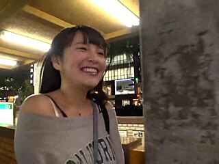 21-Year-Old H-Cup College Girl Rika Debuts with Massive Tits Bouncing